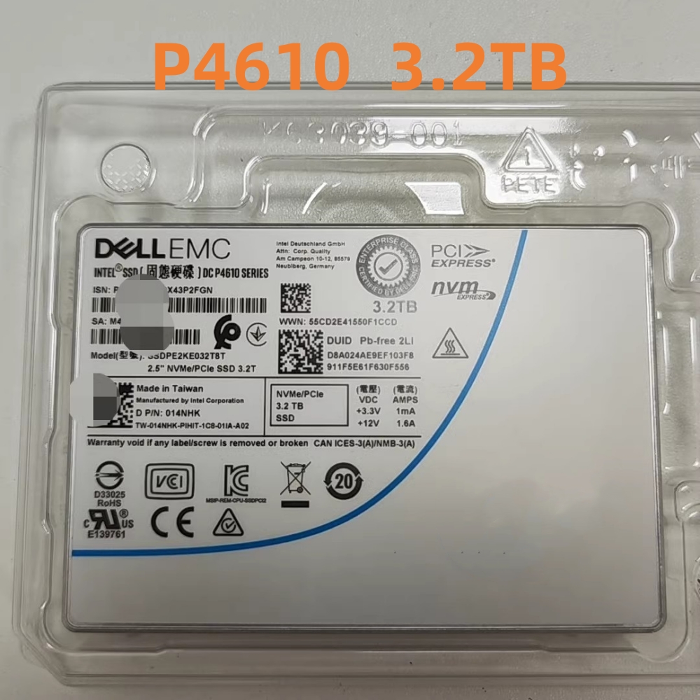Original DC P4610 Series 1.6TB - U.2 Nvme Ssd 7.68Tb ulasan dan harga